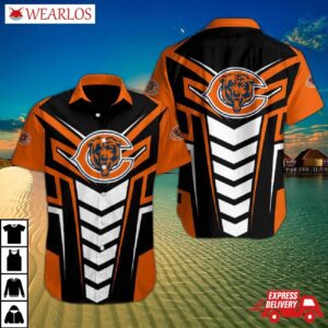 Chicago Bears Armor Strength Hawaiian Shirt