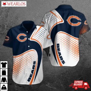Chicago Bears Dynamic Wave Hawaiian Shirt