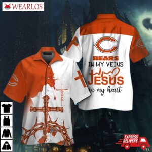 Chicago Bears Faith And Pride Hawaiian Shirt