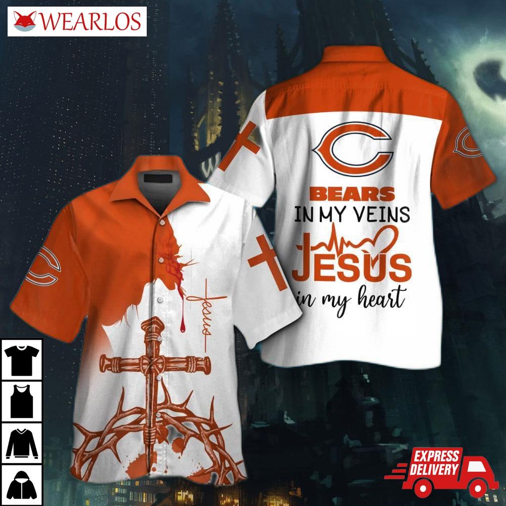 Chicago Bears Faith And Pride Hawaiian Shirt