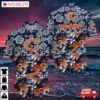 Chicago Bears Floral Fanatic Hawaiian Shirt