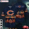 Chicago Bears Guitar Pineapple In Dark Blue Hawaiian Shirt