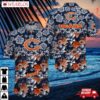 Chicago Bears Hibiscus Wave Hawaiian Shirt