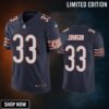 Chicago Bears Jaylon Johnson Navy Vapor Limited Jersey