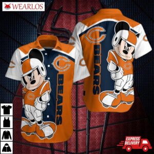 Chicago Bears Playful Pride Hawaiian Shirt