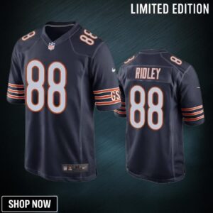 Chicago Bears Riley Ridley 2019 Nfl Draft Navy Game Jersey