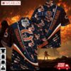 Chicago Bears Tropical Bloom Hawaiian Shirt