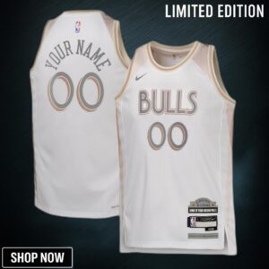 Chicago Bulls Nike City Edition Swingman Jersey - Custom Youth