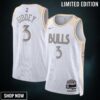Chicago Bulls Nike City Edition Swingman Jersey - White Josh Giddey Unisex