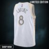 Chicago Bulls Nike City Edition Swingman Jersey - White Zach Lavine Unisex