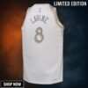 Chicago Bulls Nike City Edition Swingman Jersey - White Zach Lavine Youth