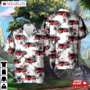 Chicago Fire Department Cfd Truck Hawaiian Shirt
