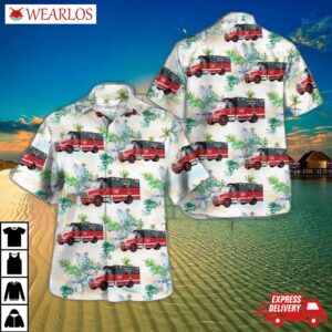Chicago, Illinois, Chicago Fire Department Scuba Team Hawaiian Shirt