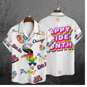 Chicago White Sox Happy Pride Month Hawaiian Shirt