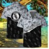 Chicago White Sox Team Logo Palm Leaf Pattern Hawaiian Shirt