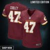 Chris Cooley Washington Football Team Womens Retired Player Jersey - Burgundy Nfl