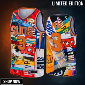 Chris Paul 3 3rd All-time Assist Leader Phoenix Suns Camo Jersey Happy Birthday For Cp3