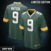 Christian Watson Green Bay Packers Game Player Jersey - Nfl