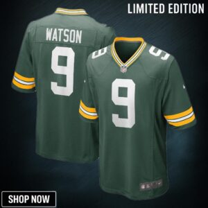 Christian Watson Green Bay Packers Game Player Jersey - Nfl