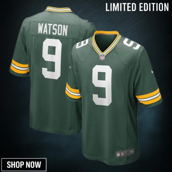 Christian Watson Green Bay Packers Game Player Jersey - Nfl
