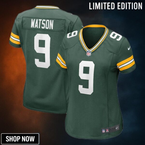 Christian Watson Green Bay Packers Womens Player Game Jersey - Nfl