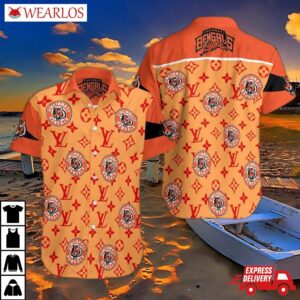 Cincinnati Bengals Luxe Pattern Hawaiian Shirt