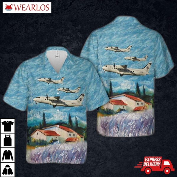 Cirrus Airlines Dornier C-146a Wolfhound (328-110) Hawaiian Shirt