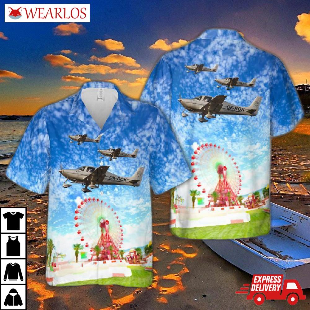 Cirrus Sr-22 G3 Gts An1594917 Hawaiian Shirt