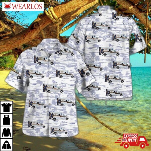 Clayton, New Jersey, Gloucester County Ems Hawaiian Shirt