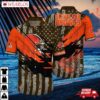 Cleveland Browns Flag Wave Hawaiian Shirt