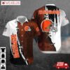 Cleveland Browns Gridiron Laces Hawaiian Shirt