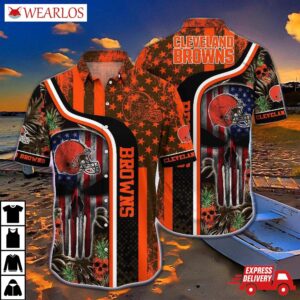 Cleveland Browns Gridiron Pride Hawaiian Shirt