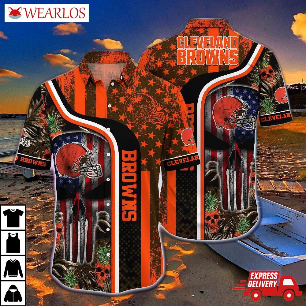 Cleveland Browns Gridiron Pride Hawaiian Shirt