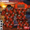 Cleveland Browns Hibiscus Pride Hawaiian Shirt