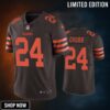 Cleveland Browns Nick Chubb Nike Color Rush Limited Jersey
