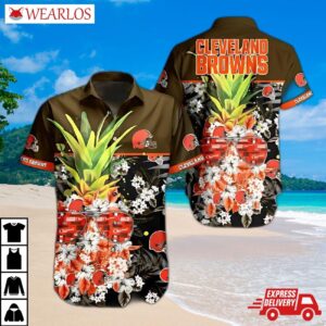 Cleveland Browns Pineapple Punch Hawaiian Shirt