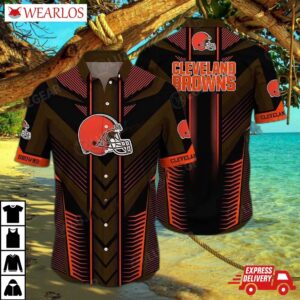 Cleveland Browns Stealth Armor Hawaiian Shirt