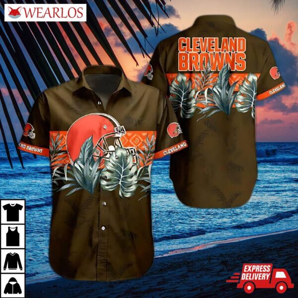 Cleveland Browns Tropical Jungle Hawaiian Shirt