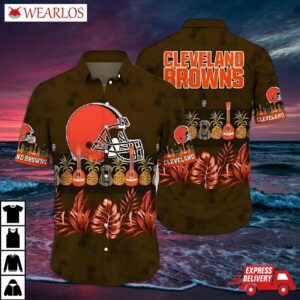 Cleveland Browns Tropical Paradise Hawaiian Shirt