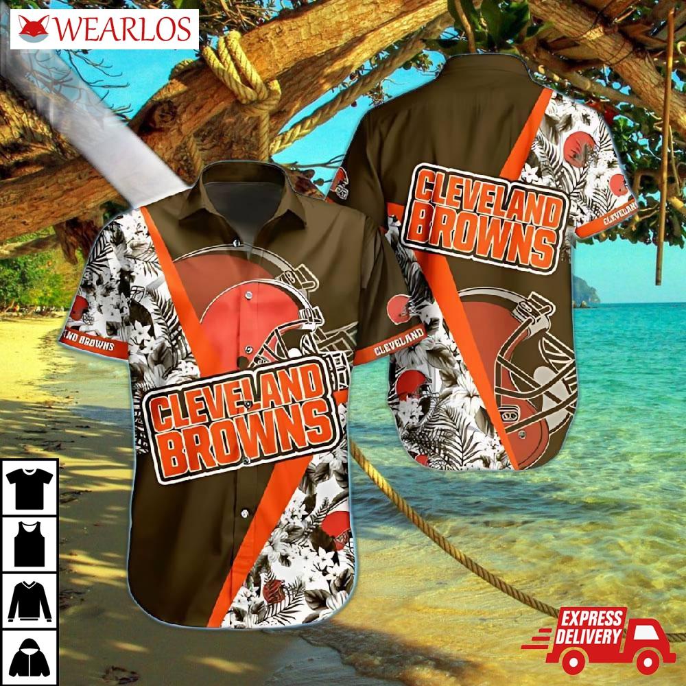 Cleveland Browns Tropical Rush Hawaiian Shirt