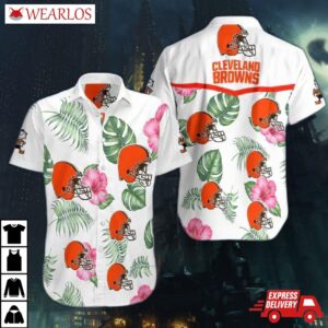 Cleveland Browns Tropical Touchdown Hawaiian Shirt