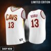 Cleveland Cavaliers 13 Ricky Rubio Association Jersey -23 White