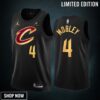 Cleveland Cavaliers Evan Mobley 4 Statement Edition Black Jersey -23 Swingman