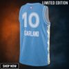 Cleveland Cavaliers Nike City Edition Swingman Jersey - Blue Darius Garland Unisex