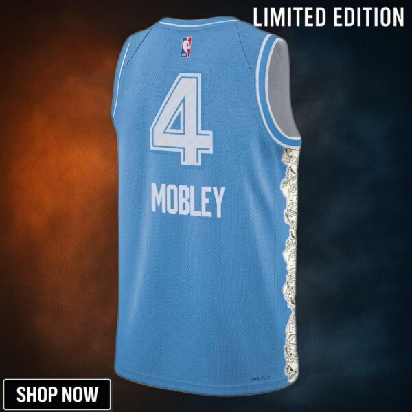 Cleveland Cavaliers Nike City Edition Swingman Jersey - Blue Evan Mobley Unisex