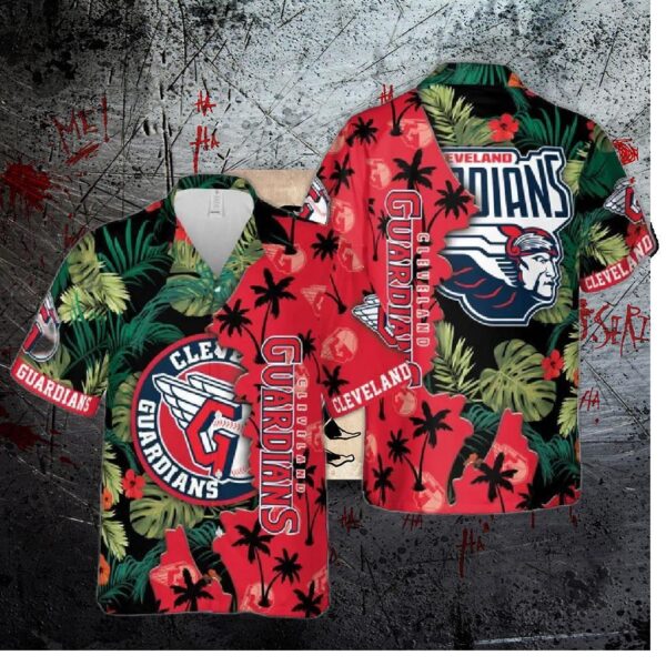 Cleveland Guardians Baseball Tribal Hawaiian Shirt