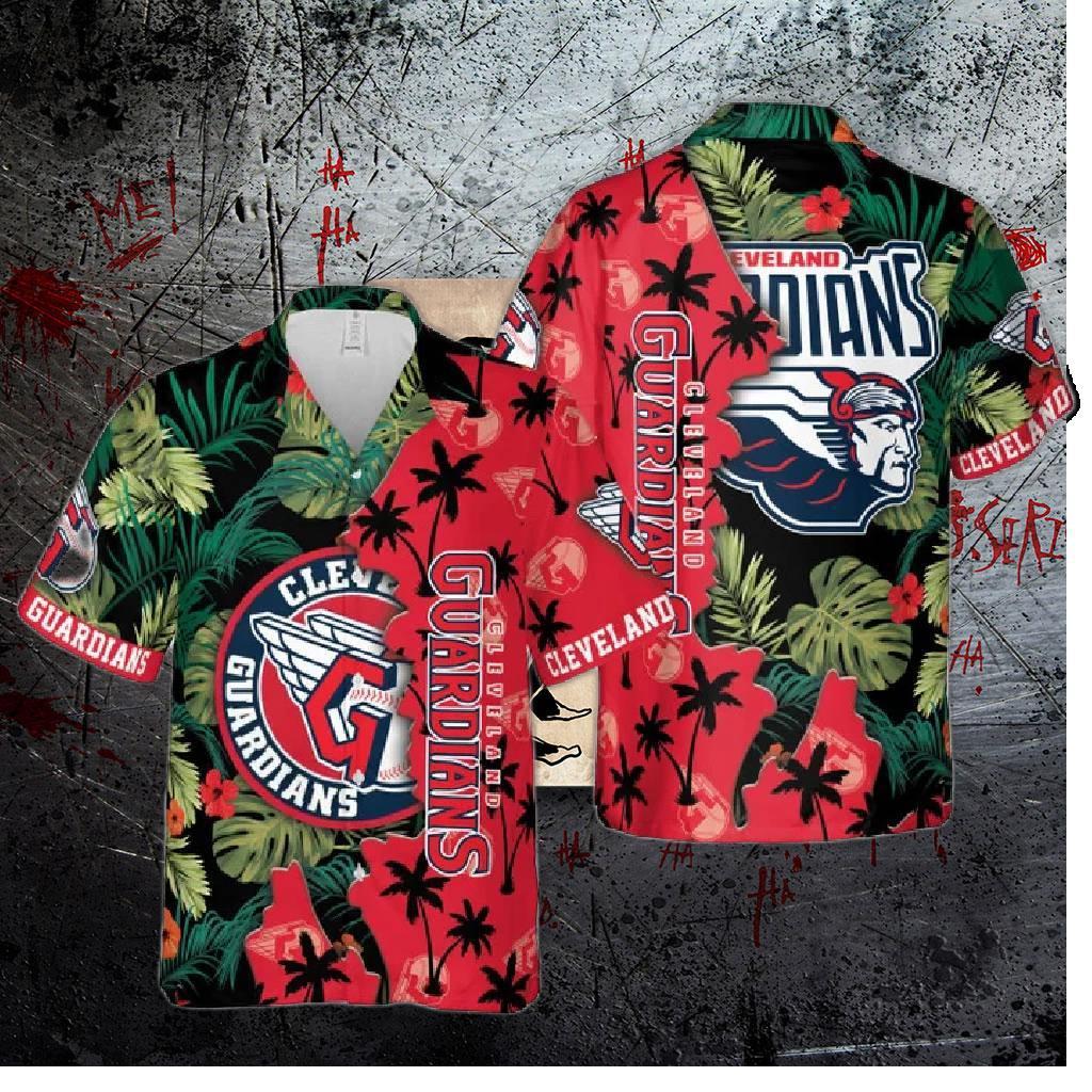 Cleveland Guardians Baseball Tribal Hawaiian Shirt