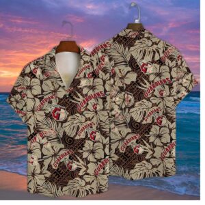 Cleveland Guardians Island Vibe Hawaiian Shirt