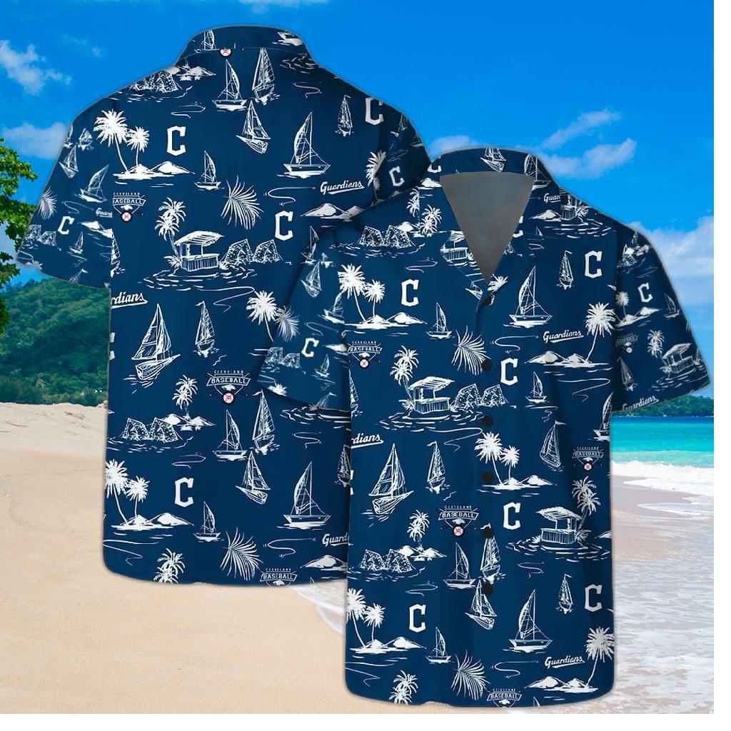 Cleveland Guardians Nautical Adventure Hawaiian Shirt