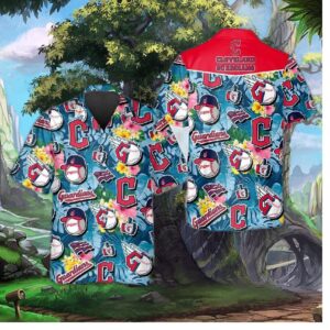 Cleveland Guardians Skeleton Spirit Hawaiian Shirt